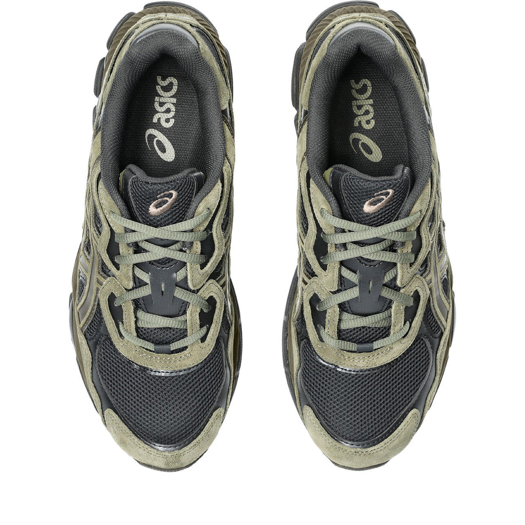 Asics womens shoes  neutral running shoes mens  sneakers Gel-NYC – Olive/Black Sneaker