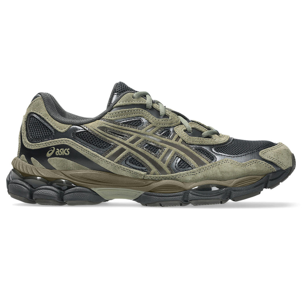 Asics womens shoes  neutral running shoes mens  sneakers Gel-NYC – Olive/Black Sneaker