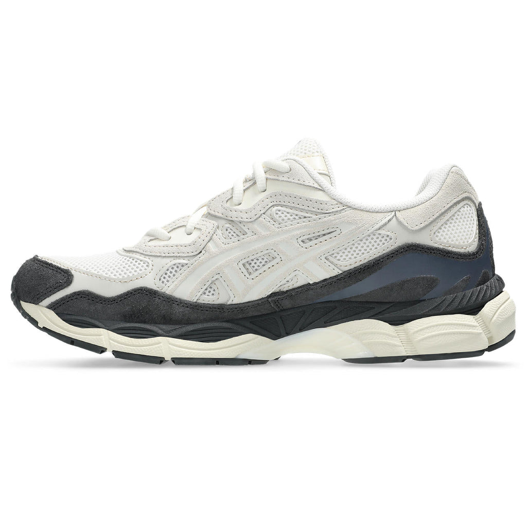 Asics womens shoes  neutral running shoes mens  sneakers Gel-Nimbus 24 – Cream/Black/Navy Sneaker