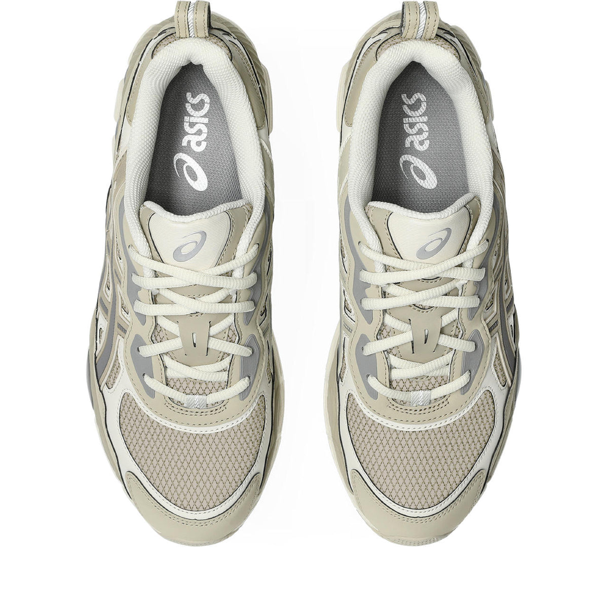 Asics womens shoes  neutral running shoes mens  sneakers Gel-Kayano 14 – Beige/Off-White/Silver Sneaker