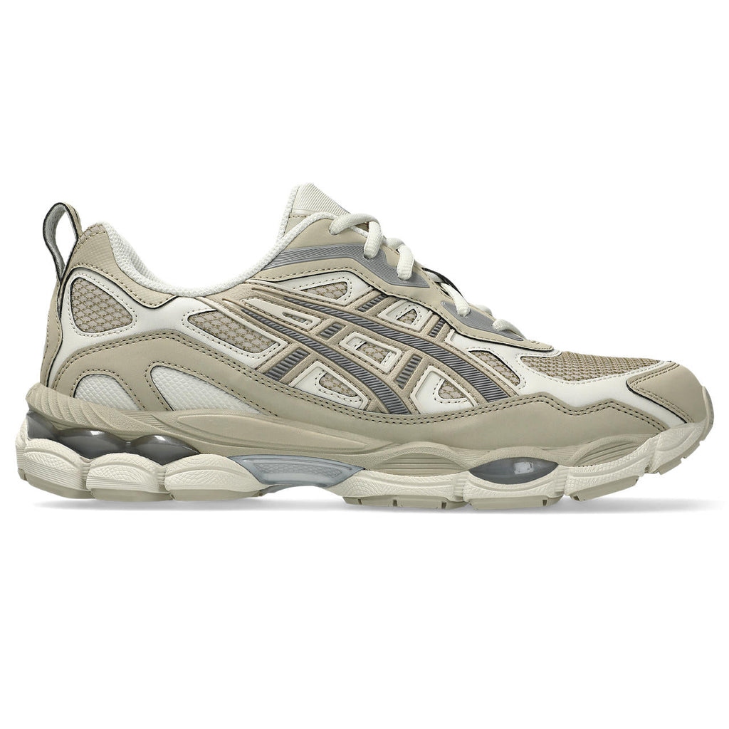 Asics womens shoes  neutral running shoes mens  sneakers Gel-Kayano 14 – Beige/Off-White/Silver Sneaker
