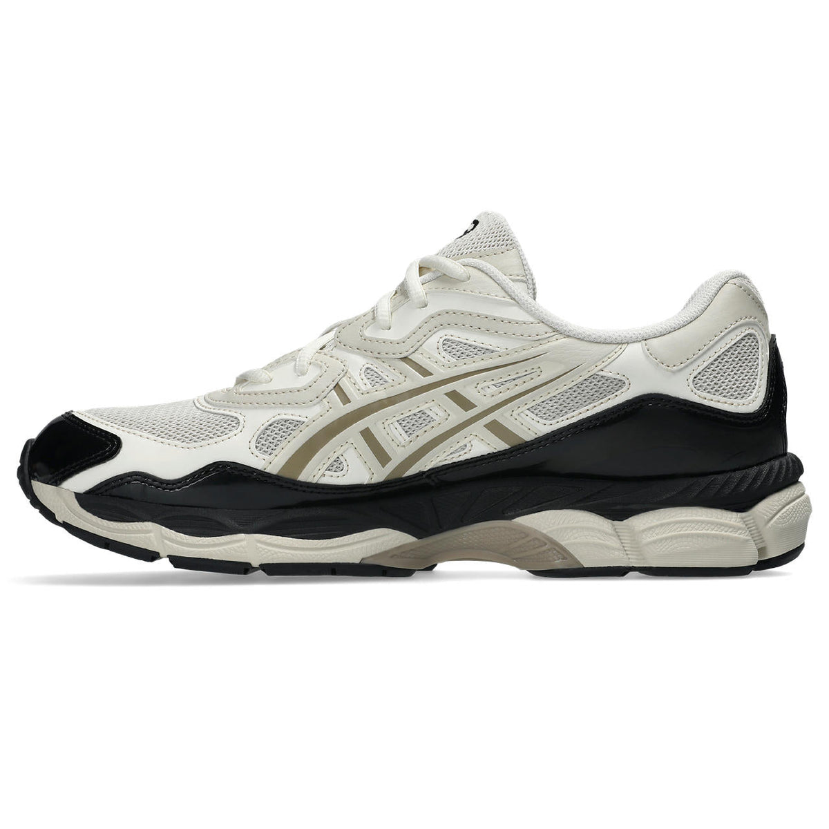 Asics womens shoes  neutral running shoes mens  sneakers Gel-Kayano 14 – Cream/Black/Gold Sneaker