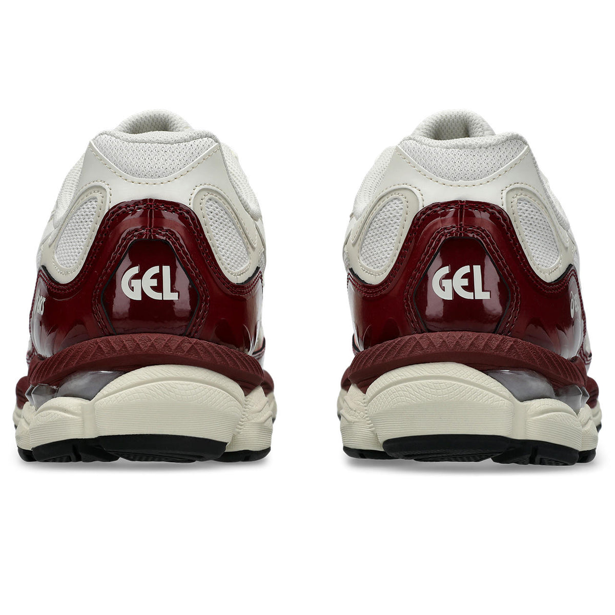 Asics womens shoes  neutral running shoes mens  sneakers Gel-Kayano 14 – Cream/Burgundy/Red Sneaker