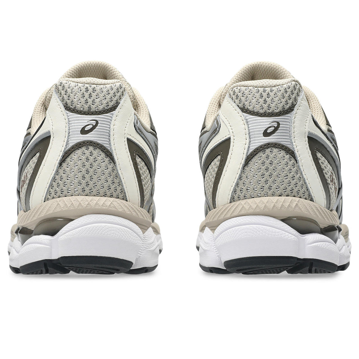 Asics womens shoes  neutral running shoes mens  sneakers Gel-Kayano 14 – Cream/Silver/Olive Sneaker