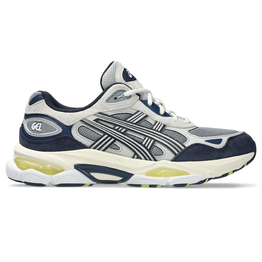 Asics womens shoes  neutral running shoes mens  sneakers Gel-Kayano 14 – Grey/Navy/Cream Sneaker