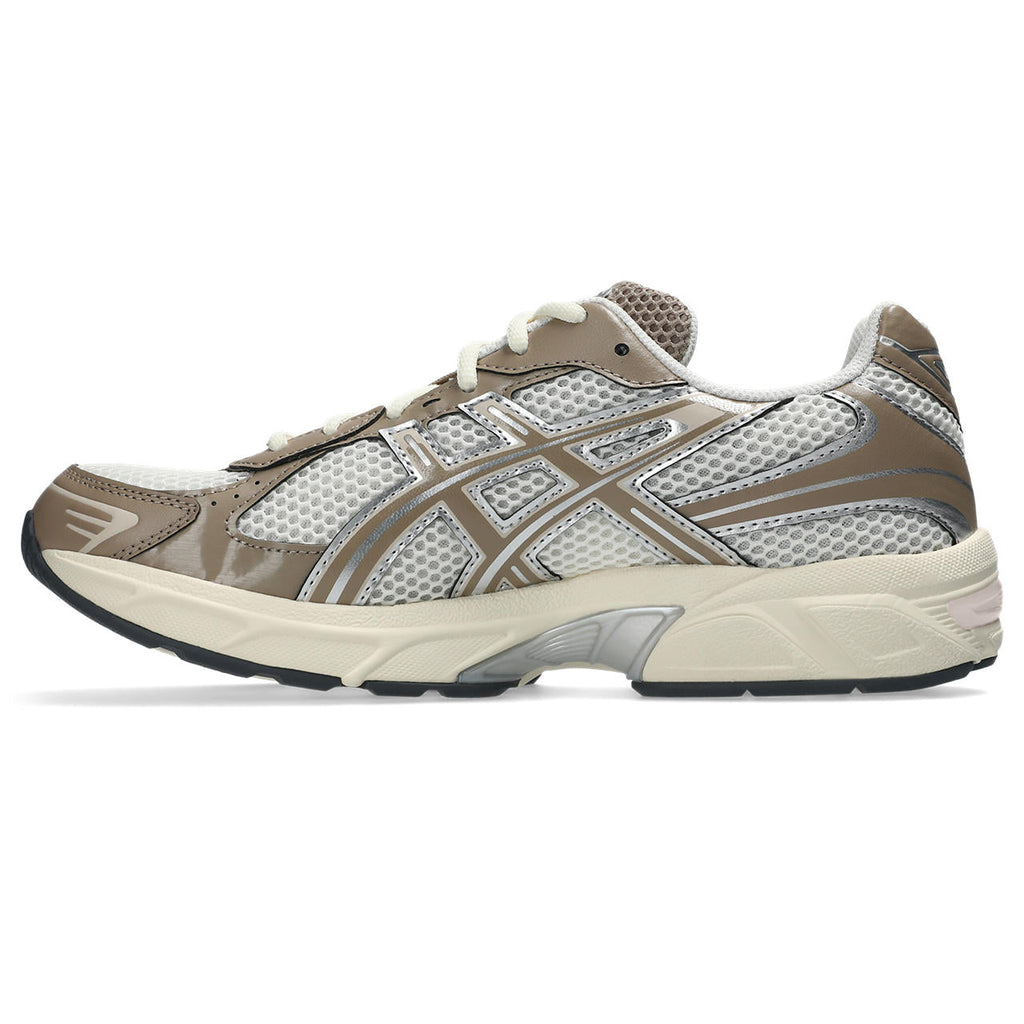 Asics womens shoes  neutral running shoes mens  sneakers Gel-1130 – Beige/Brown/Silver Sneaker