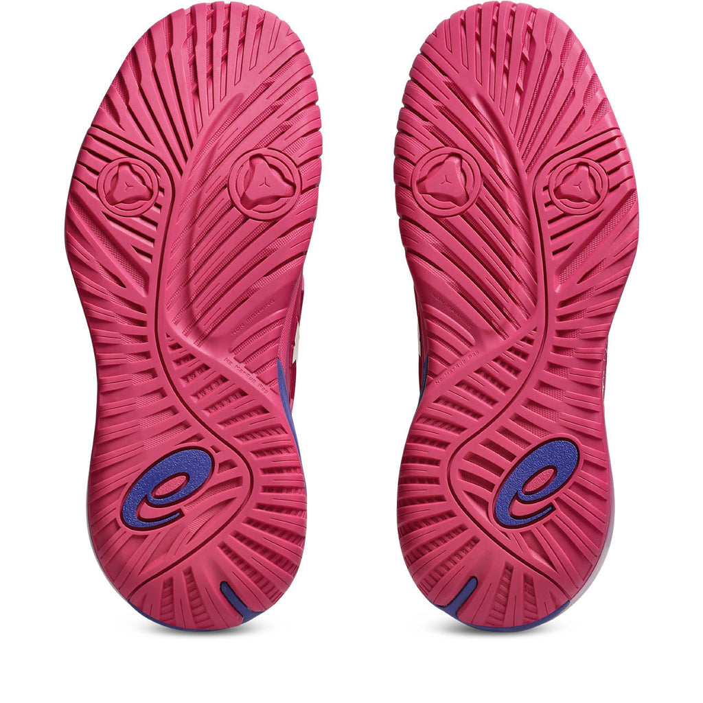 Asics womens shoes  neutral running shoes mens  sneakers Gel-Resolution – Hot Pink/White/Blue Tennis Sneaker