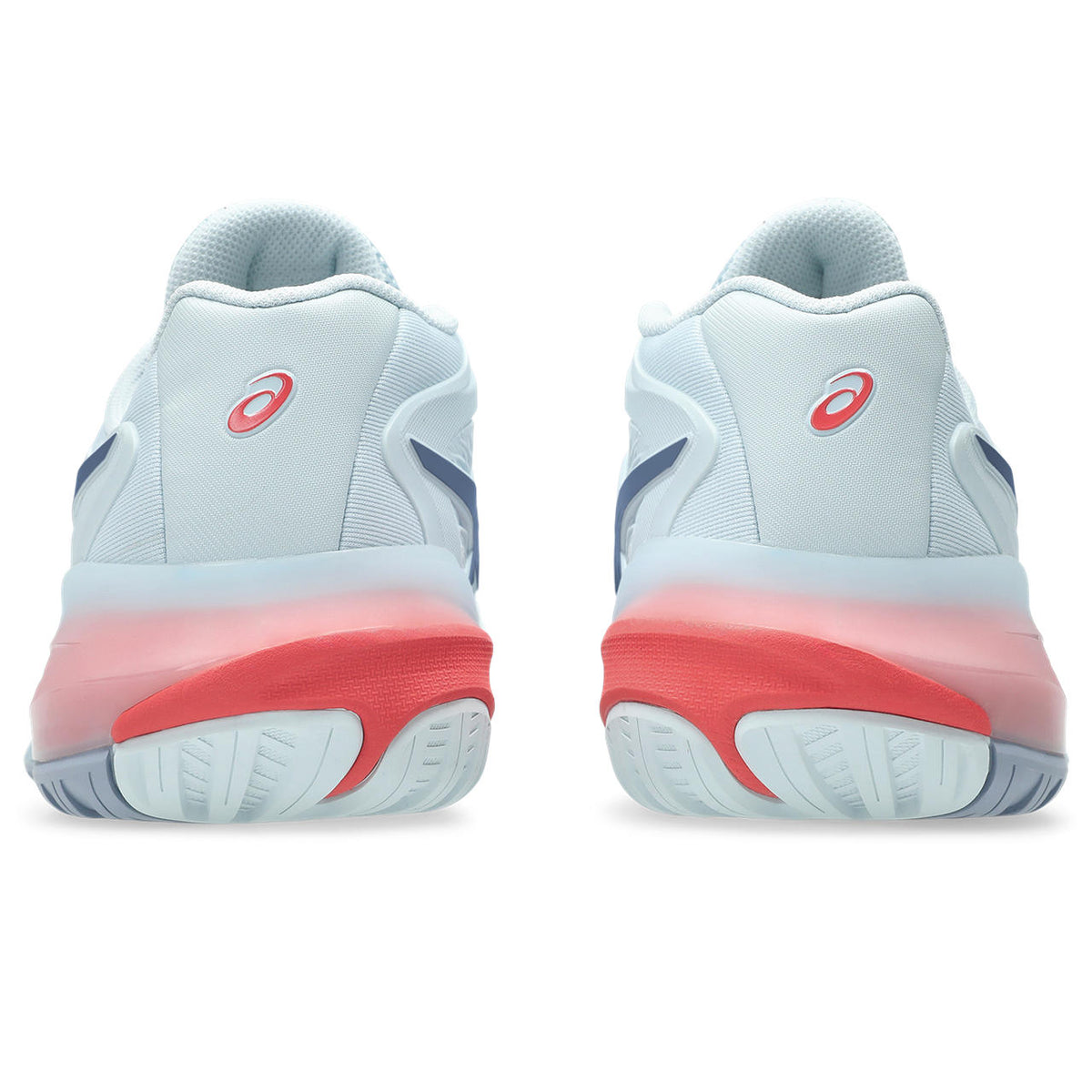 Asics womens shoes  neutral running shoes mens  sneakers Gel-Resolution – Light Sky Blue/Navy/Red Tennis Sneaker