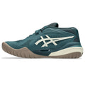 Asics womens shoes  neutral running shoes mens  sneakers Gel-Resolution – Teal Green/Cream/Gum Tennis Sneaker