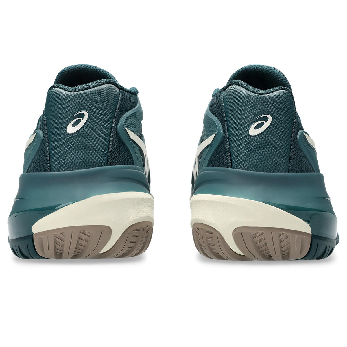 Asics womens shoes  neutral running shoes mens  sneakers Gel-Resolution – Teal Green/Cream/Gum Tennis Sneaker