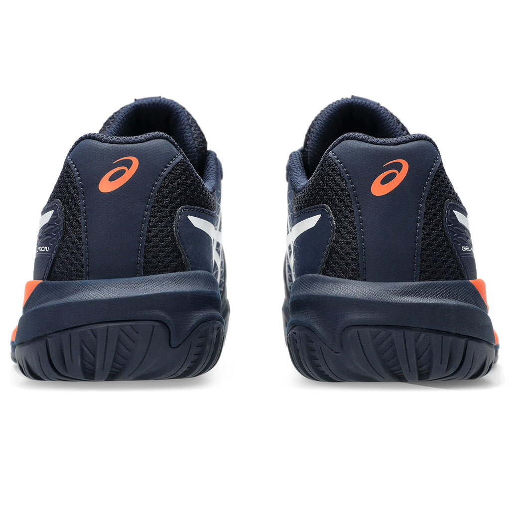 Asics womens shoes  neutral running shoes mens  sneakers Gel-Resolution – Navy Blue/White Tennis Sneaker