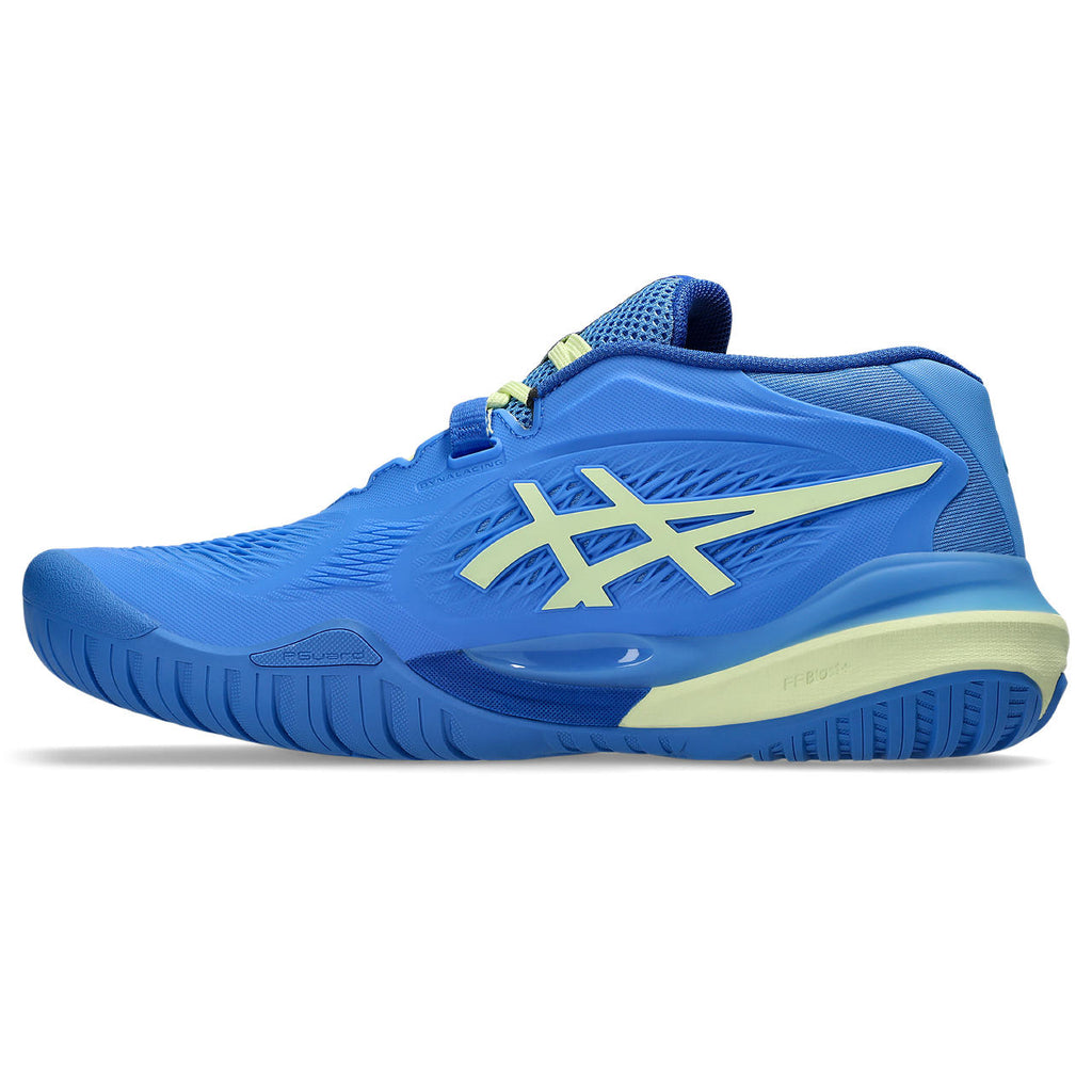 Asics womens shoes  neutral running shoes mens  sneakers Gel-Resolution – Bright Blue/Pale Yellow Tennis Sneaker