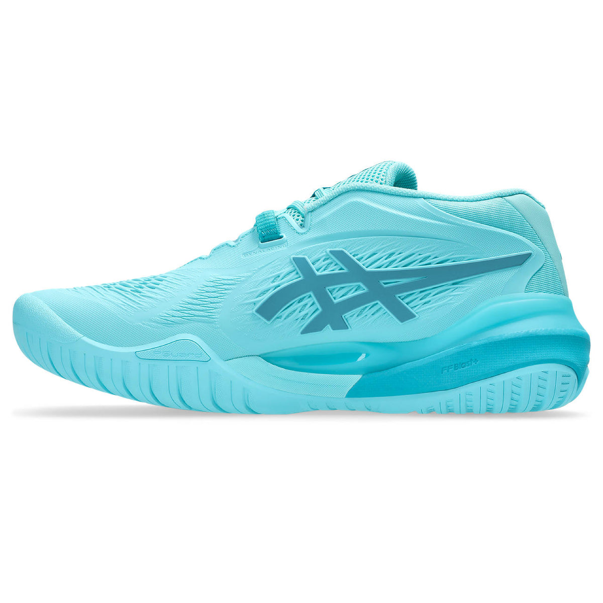 Asics womens shoes  neutral running shoes mens  sneakers Gel-Resolution – Turquoise/Cyan Tennis Sneaker