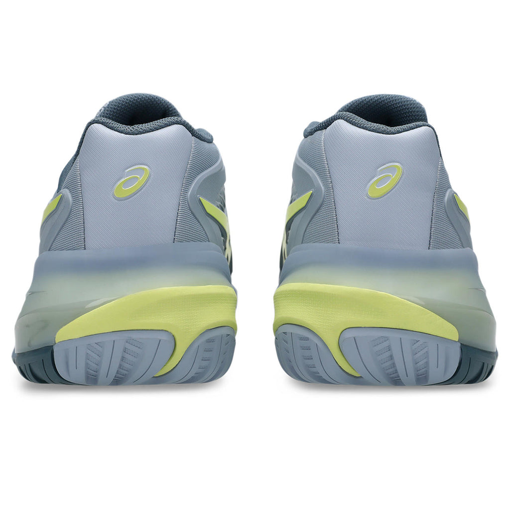 Asics womens shoes  neutral running shoes mens  sneakers Gel-Resolution – Grey/Pale Lime Yellow Tennis Sneaker