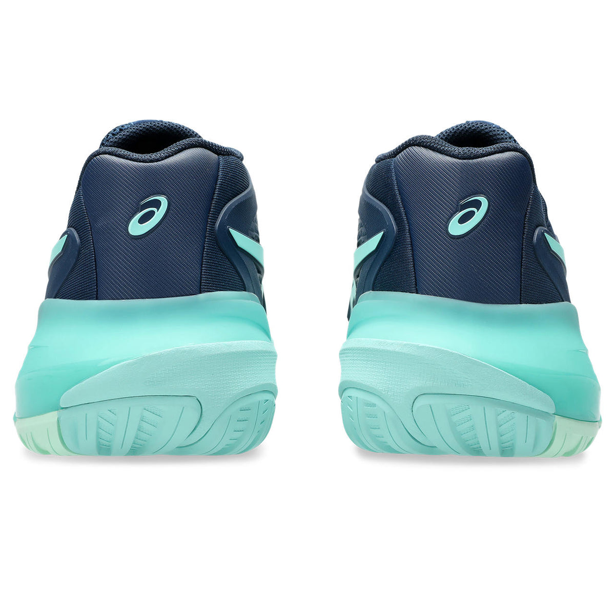 Asics womens shoes  neutral running shoes mens  sneakers Gel-Resolution – Navy/Mint/Turquoise Tennis Sneaker