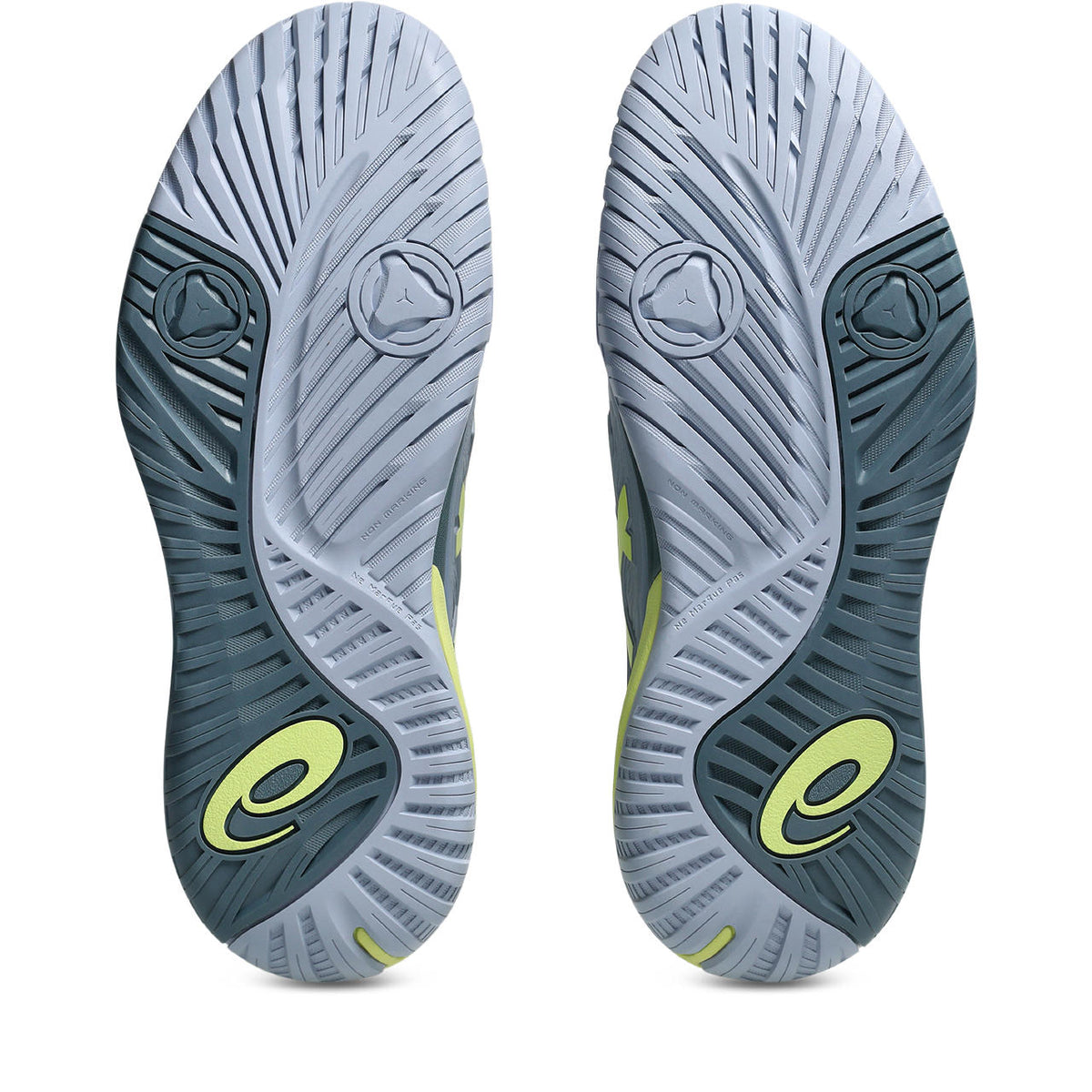 Asics womens shoes  neutral running shoes mens  sneakers Gel-Resolution – Light Grey/Lime Yellow Tennis Sneaker
