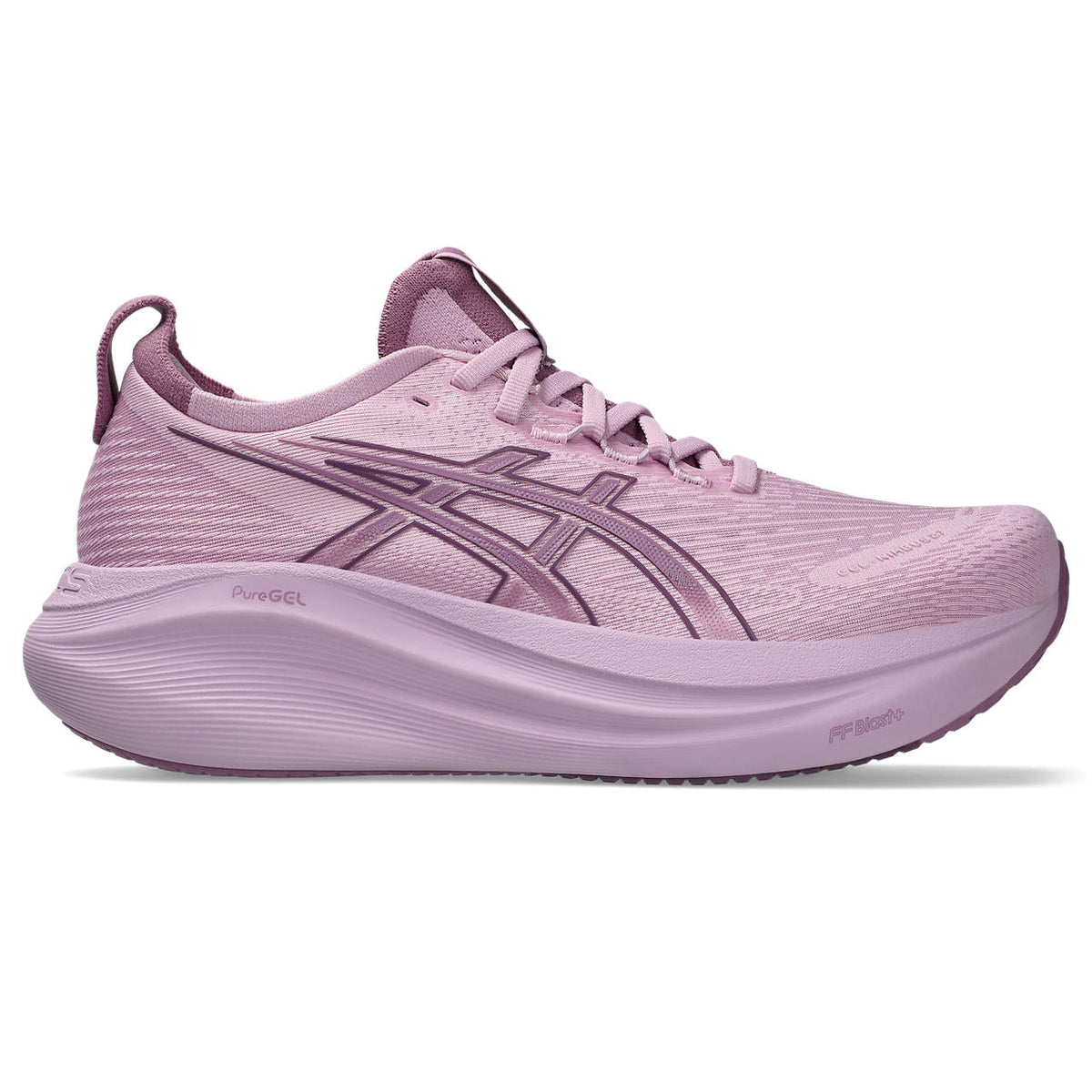 Asics womens shoes  neutral running shoes mens  sneakers  Gel-Nimbus 27 Lavender / Purple