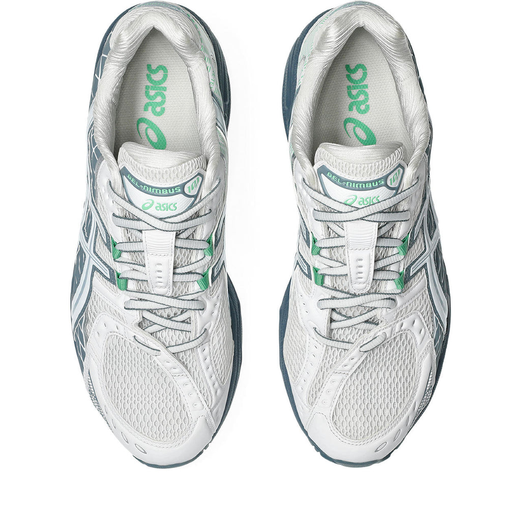 Asics womens shoes  neutral running shoes mens  sneakers  Gel-Kayano 14 White / Light Green / Slate Blue