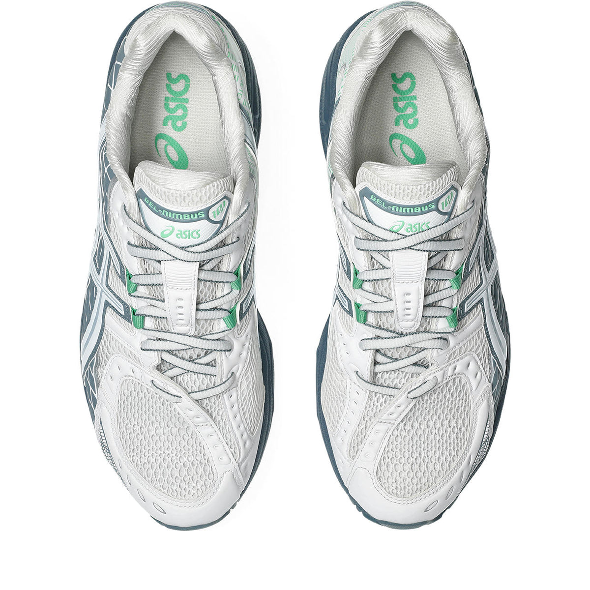 Asics womens shoes  neutral running shoes mens  sneakers  Gel-Kayano 14 White / Light Green / Slate Blue
