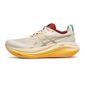 Asics womens shoes  neutral running shoes mens  sneakers Gel-Nimbus 27 Cream / Gold / Orange