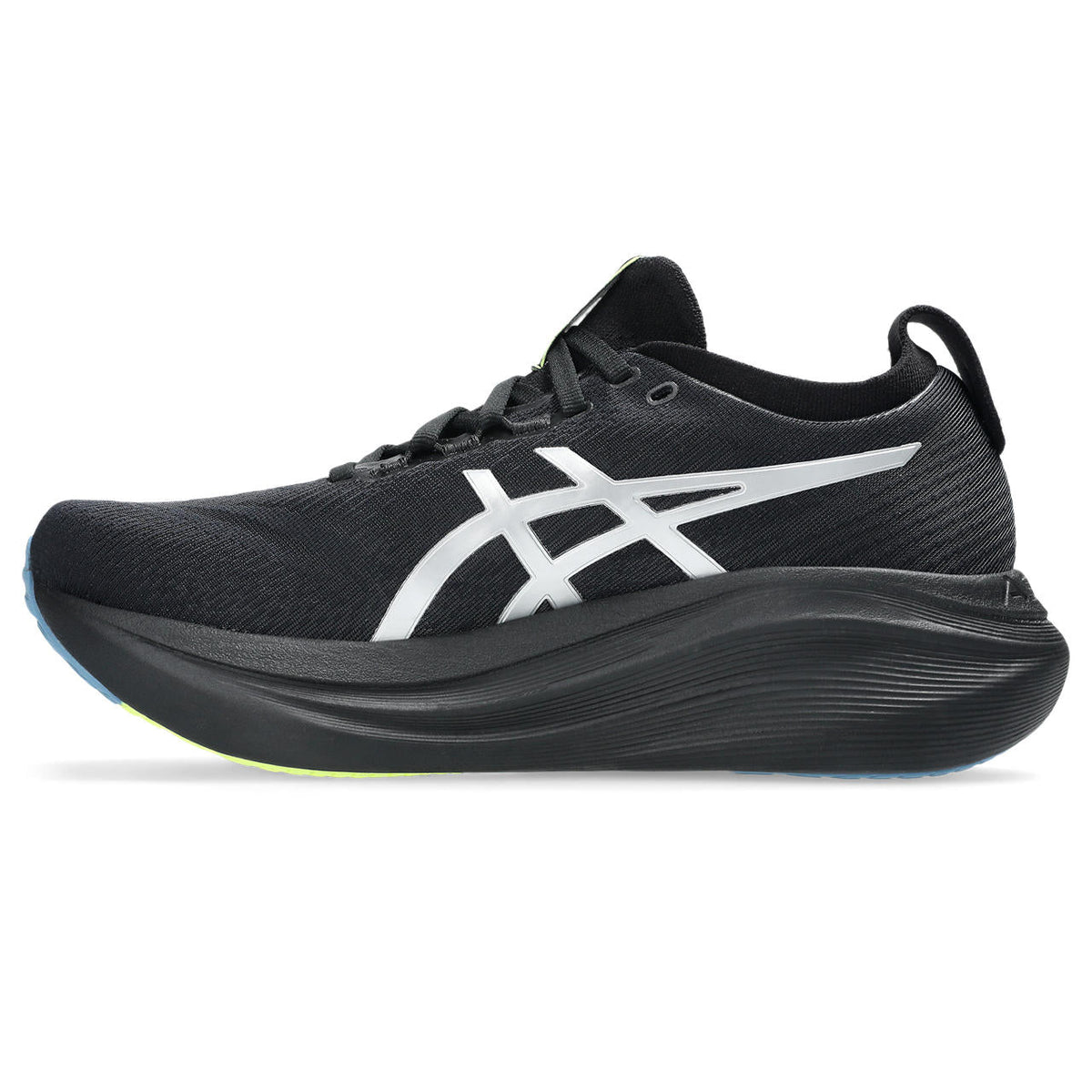 Asics womens shoes  neutral running shoes mens  sneakers  Gel-Nimbus 27 Black / Silver