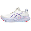 Asics womens shoes  neutral running shoes mens  sneakers Gel-Nimbus 27 White / Purple / Speckled