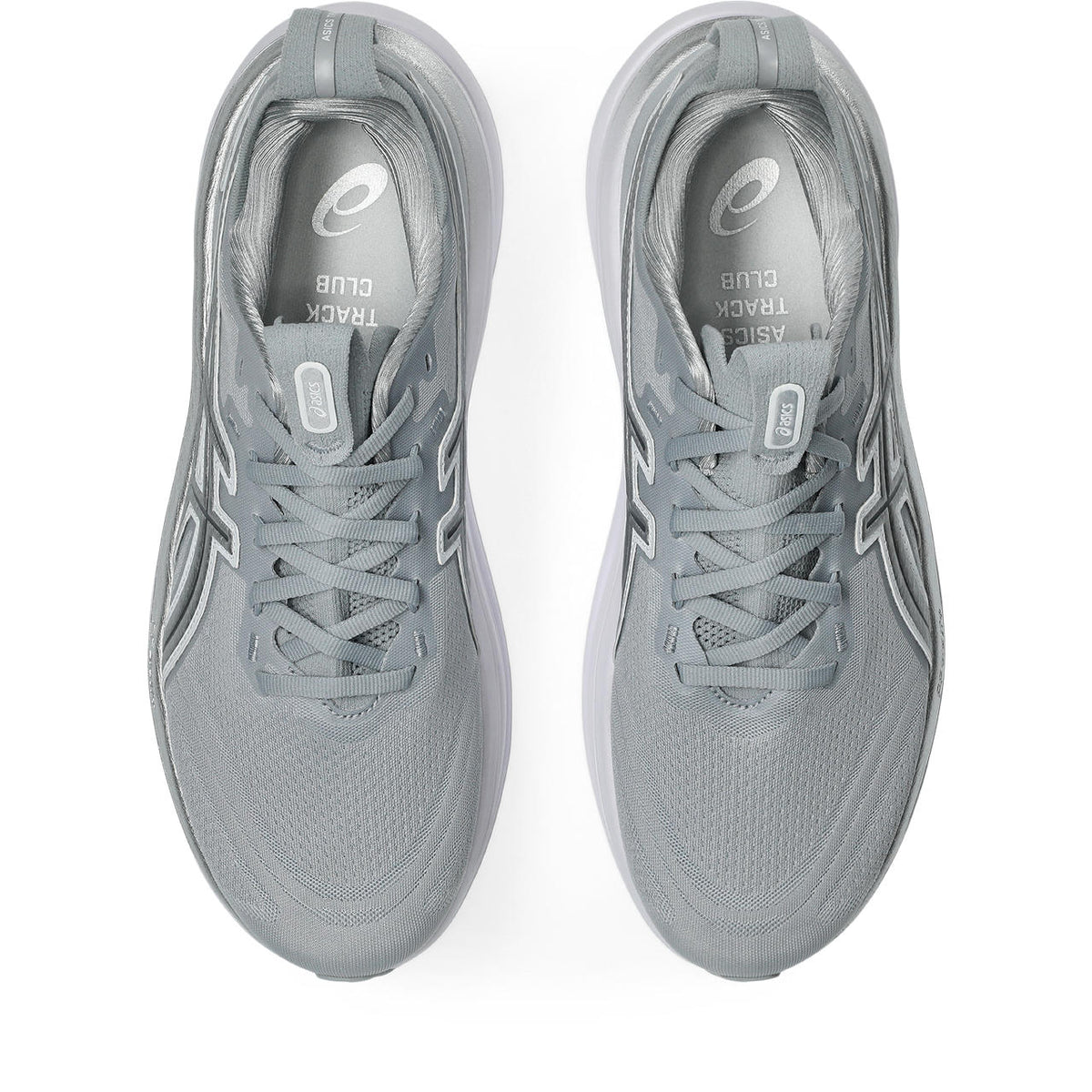 Asics womens shoes  neutral running shoes mens  sneakers Gel-Nimbus 28 Light Gray / Silver / White