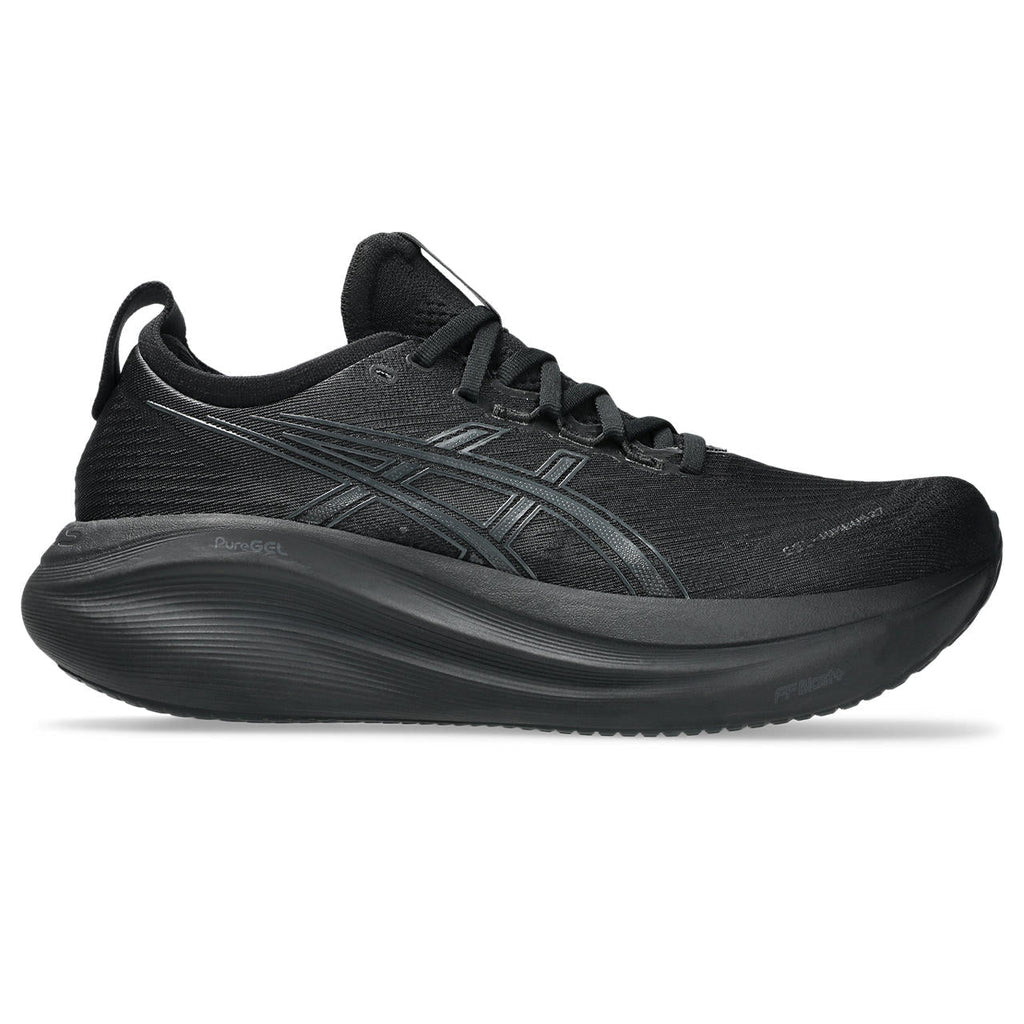 Asics womens shoes  neutral running shoes mens  sneakers Gel-Nimbus 27 Triple Black