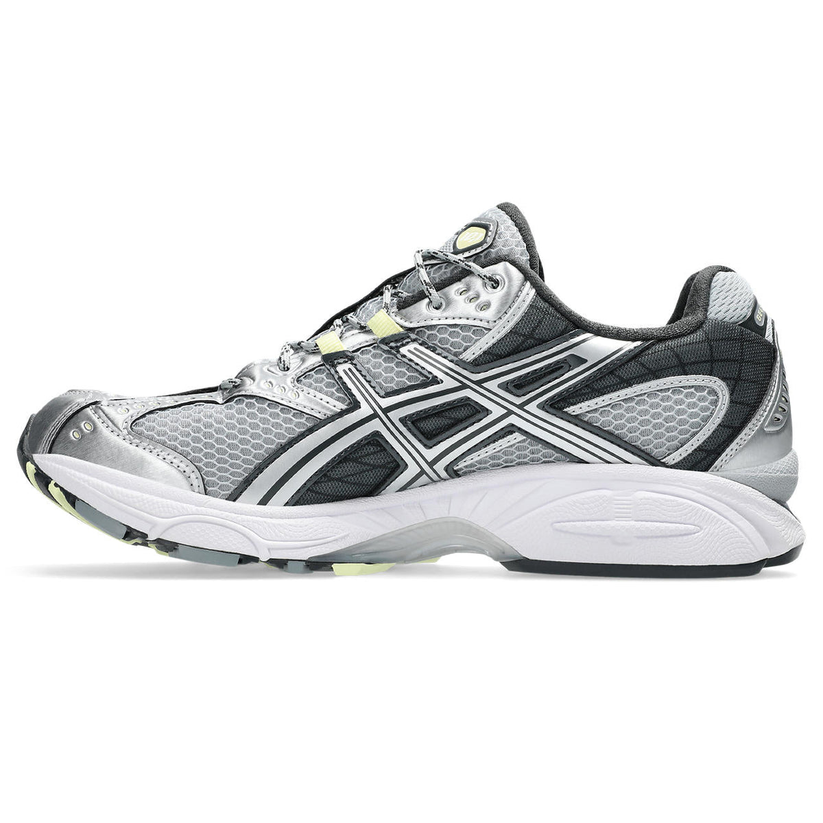 Asics womens shoes  neutral running shoes mens  sneakers Gel-Kayano 14 Silver / Gray / Pale Yellow
