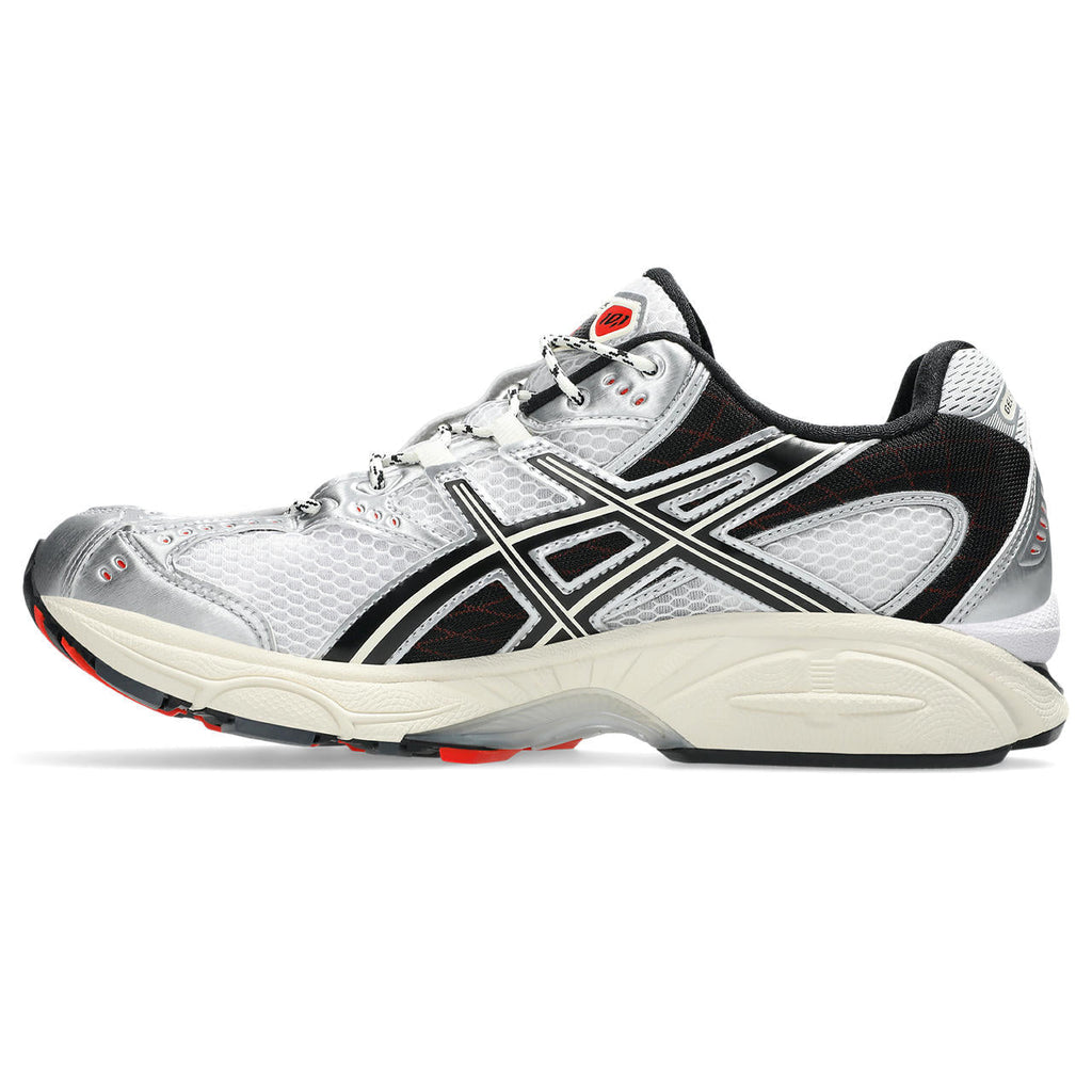 Asics womens shoes  neutral running shoes mens  sneakers Gel-Kayano 14 Silver / White / Black / Red