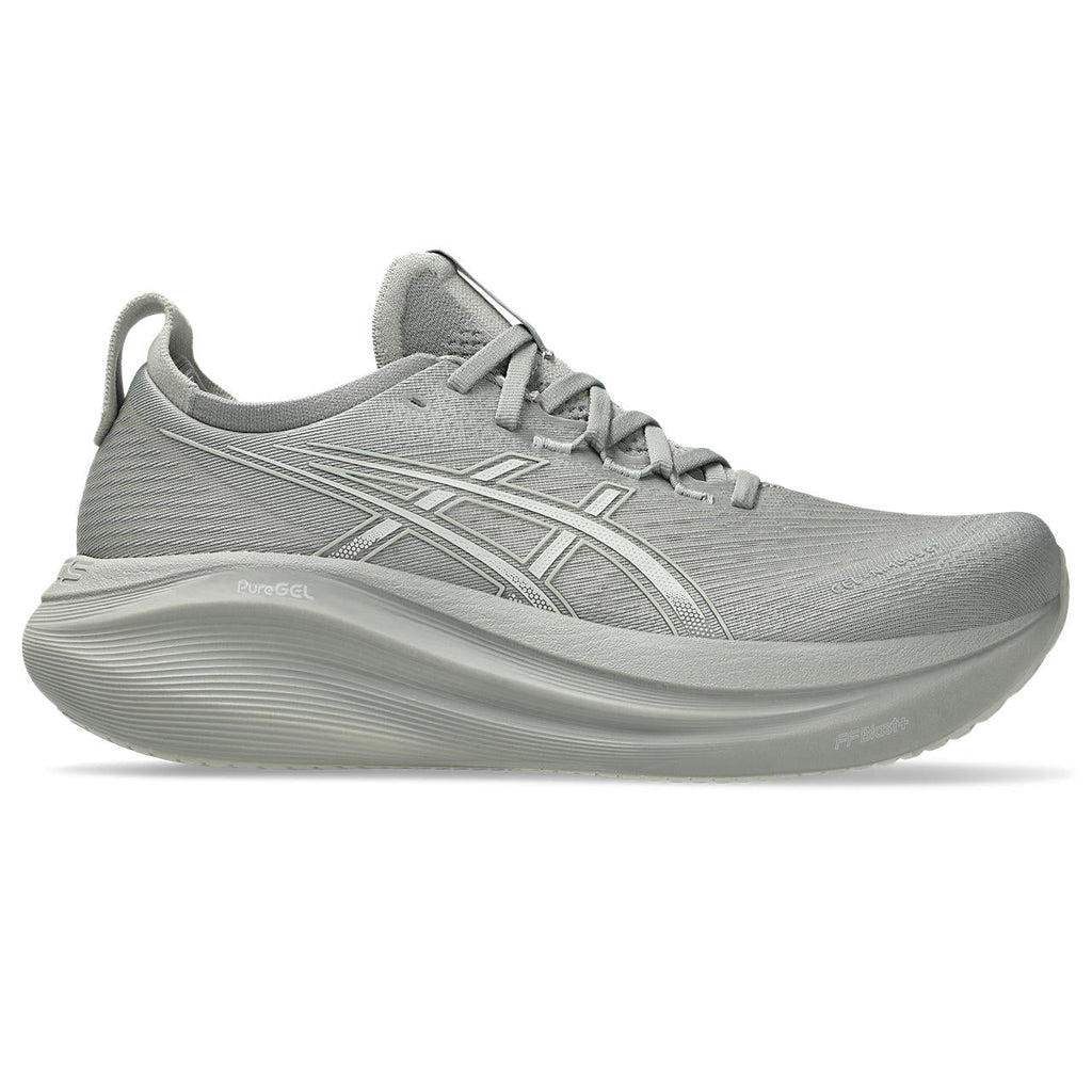 Asics womens shoes  neutral running shoes mens  sneakers Gel-Nimbus 27 Light Gray