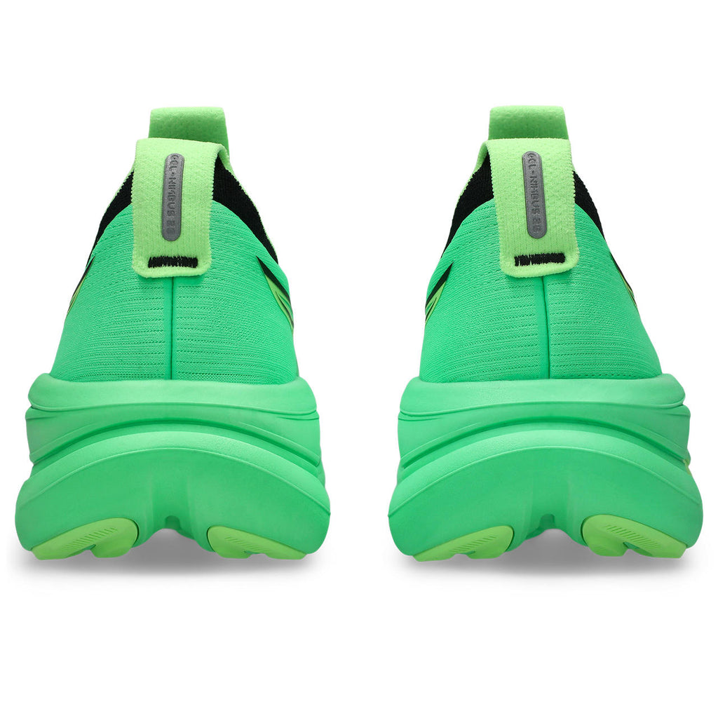 Asics womens shoes  neutral running shoes mens  sneakers  Gel-Nimbus 27 Bright Green / Black