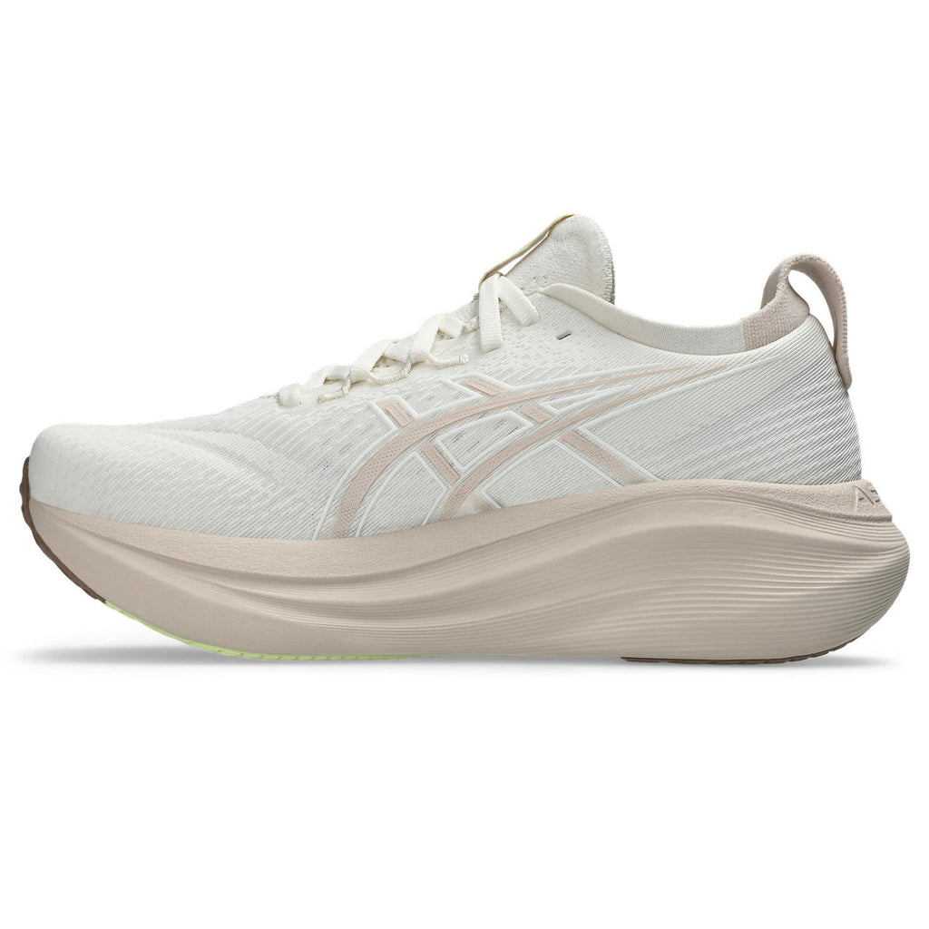 Asics womens shoes  neutral running shoes mens  sneakers  Gel-Nimbus 28 – Cream/Light Taupe Running Shoe
