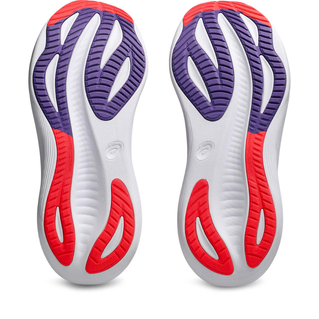 Asics womens shoes  neutral running shoes mens  sneakers  Gel-Nimbus 28 – Red/Black/Purple Running Shoe