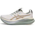 Asics womens shoes  neutral running shoes mens  sneakers Gel-Nimbus Off-White / Champagne / Sage Green