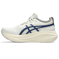 Asics womens shoes  neutral running shoes mens  sneakers Gel-Nimbus Off-White / Navy Blue