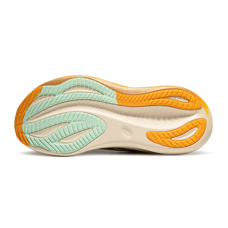 Asics womens shoes  neutral running shoes mens  sneakers Gel-Nimbus Off-White / Gold / Red / Orange