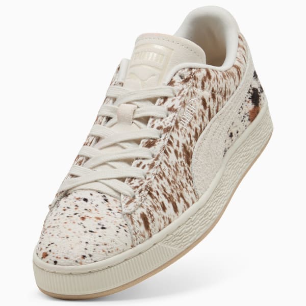 Puma Suede — Cream / Cow Print puma shoes for men  womens shoes  roma shoes