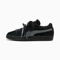 Puma Suede — Black / Lace Ribbon / Pearl puma shoes for men  womens shoes  roma shoes
