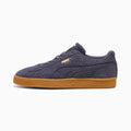 PUMA Suede Classic Terry Dark Purple-Gum  puma shoes for men  womens shoes  roma shoes