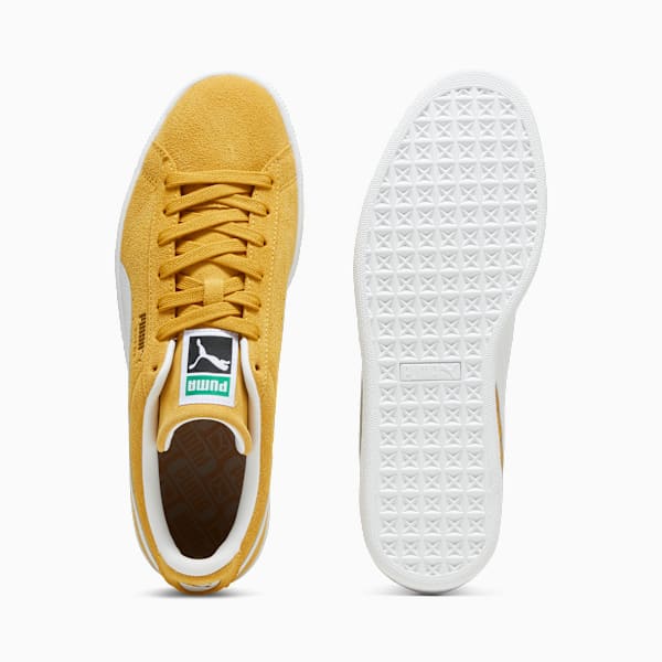 PUMA Suede Classic Golden Yellow-White puma shoes for men  womens shoes  roma shoes