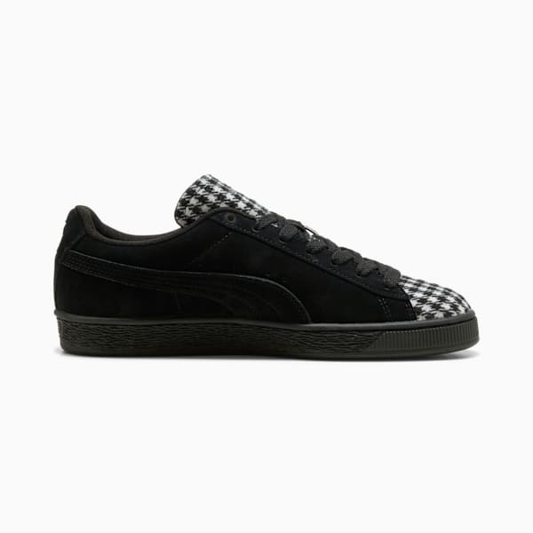 PUMA Suede Classic × Porsche Black Houndstooth puma shoes for men  womens shoes  roma shoes