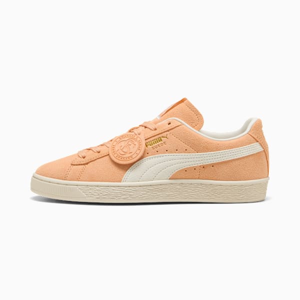 PUMA Suede Classic Peach-Off-White-Gold puma shoes for men  womens shoes  roma shoes