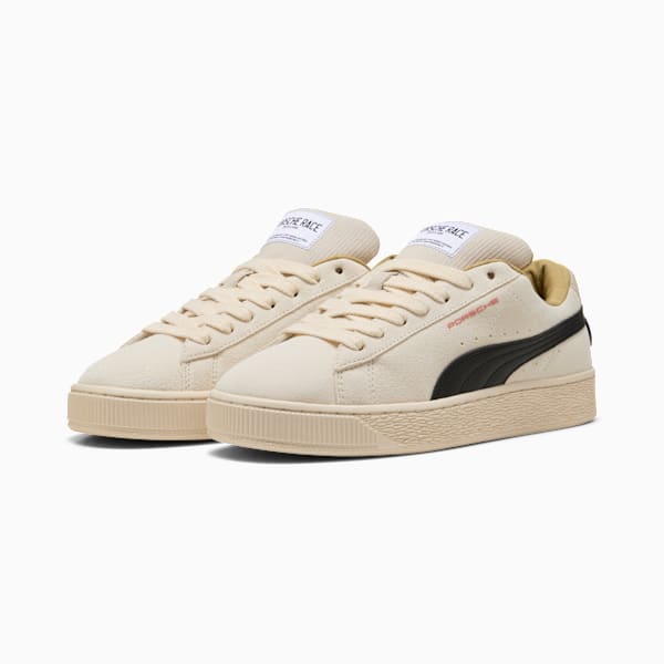 PUMA Suede Porsche Cream-Black puma shoes for men  womens shoes  roma shoes