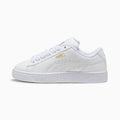 PUMA Suede XL Triple White Leather-Gold  puma shoes for men  womens shoes  roma shoes