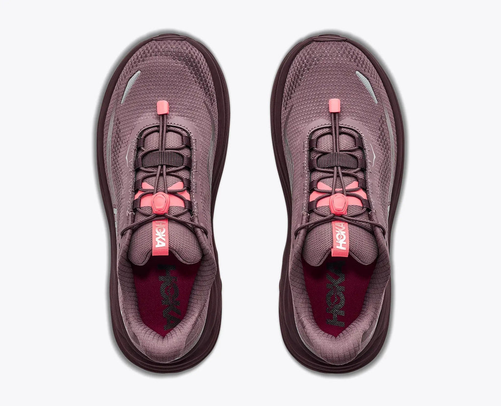 HOKA Speedgoat 6 Women's Men's Shoes | Plum Purple, Silver & Pink Running Sneakers
