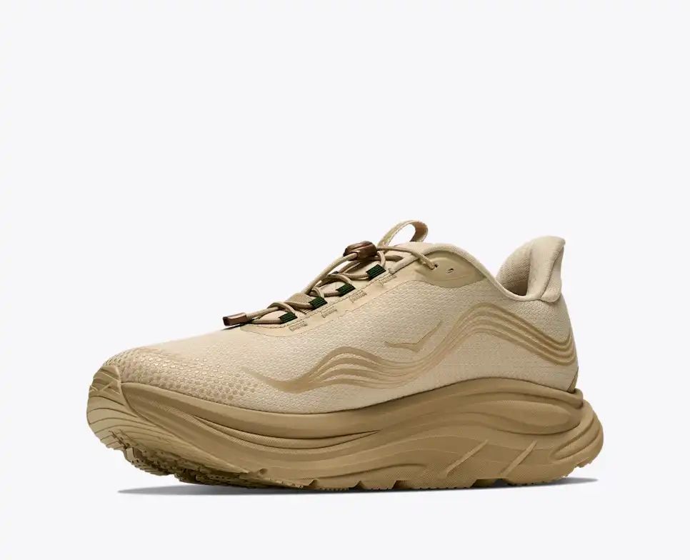 HOKA Speedgoat 6 GTX Women's Men's Shoes | Khaki, Beige & Bronze Running Sneakers