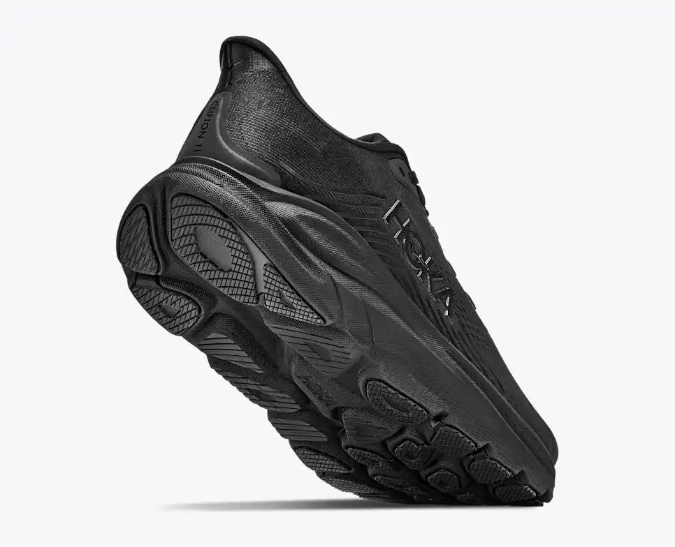 HOKA Bondi 8 Women's Men's Shoes | Black Mesh Running Sneakers
