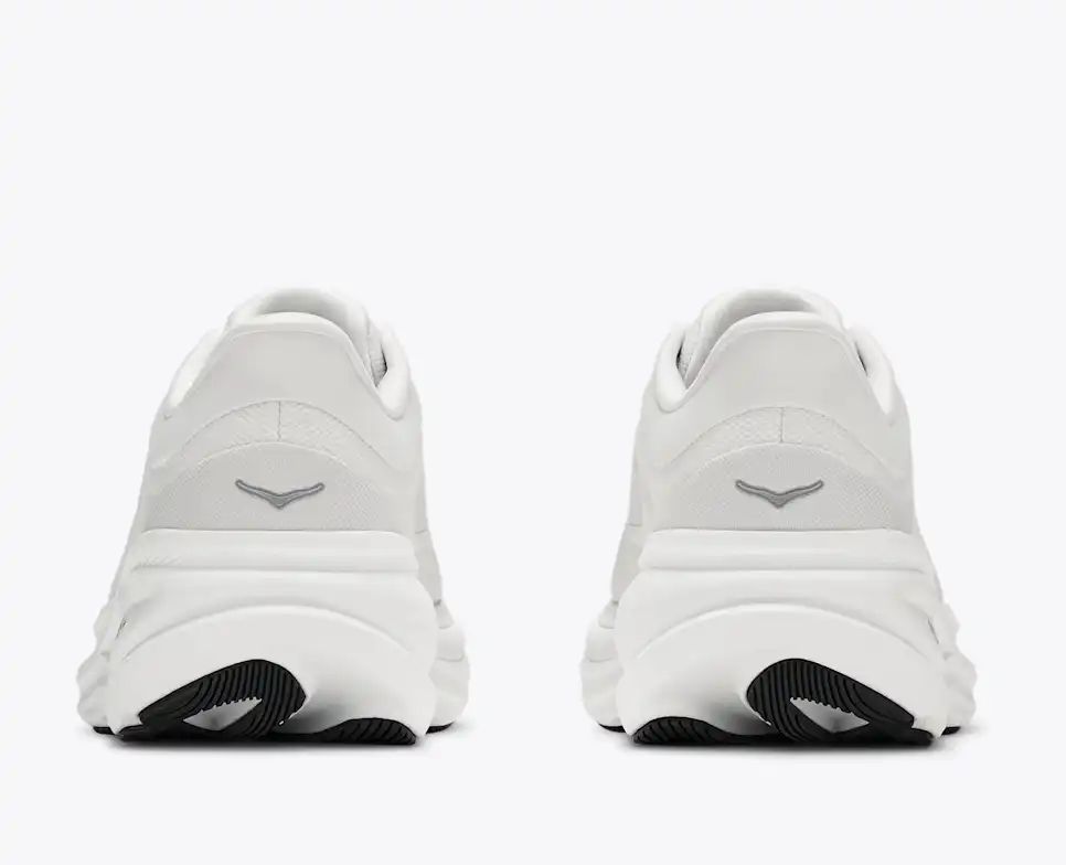HOKA Pro Glide+ Women's Men's Shoes | White Mesh Running Sneakers