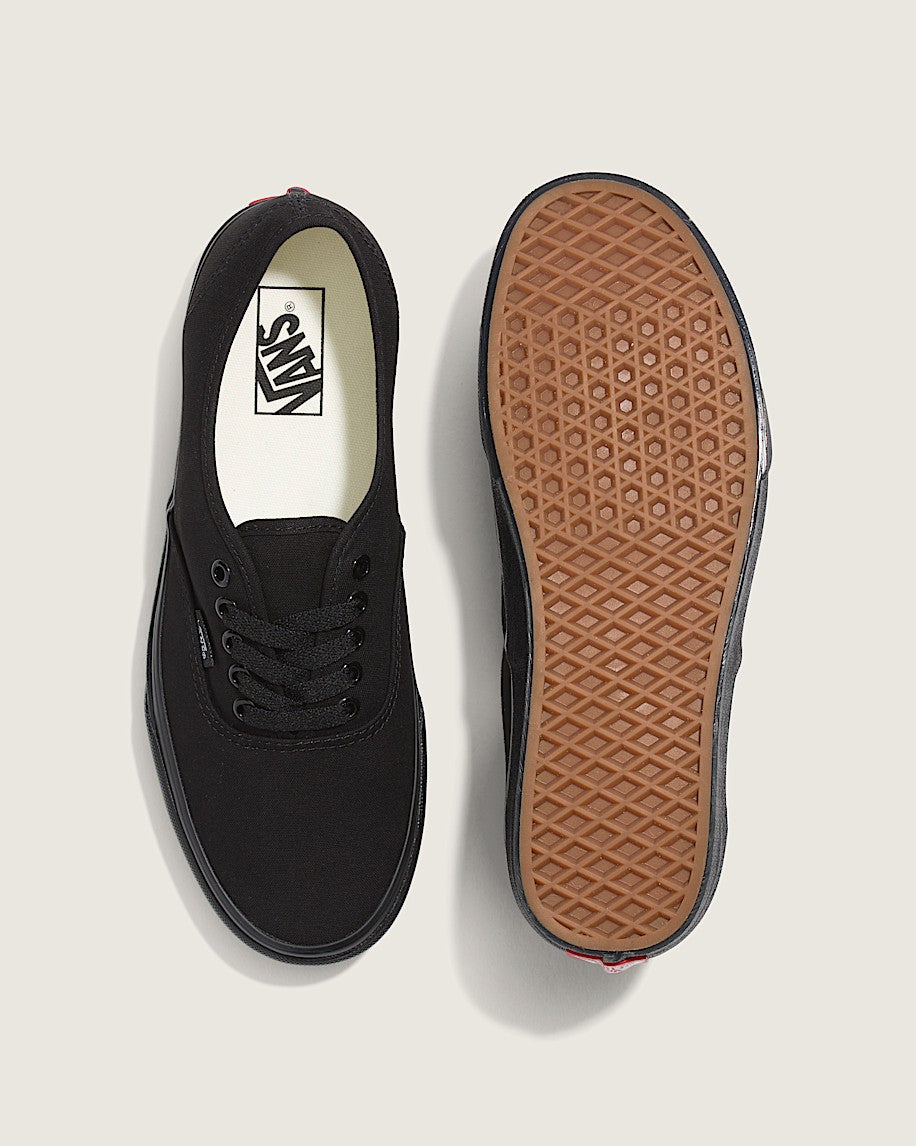Vans Authentic All Black-Black slip on shoes mens vans womens vans shoes slip on